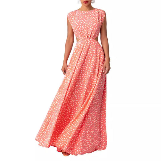 Damen Maxikleid mit unverwechselbarem Schnitt und elegantem Design EB