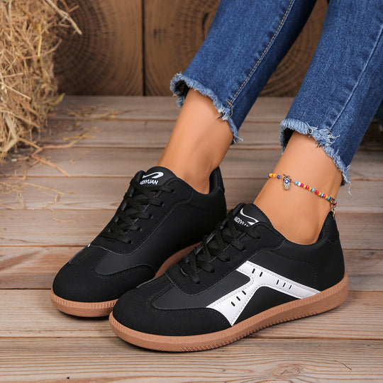 Damen Freizeitschuhe mit modernem Textil-Obermaterial und rutschfester Gummisohle EB