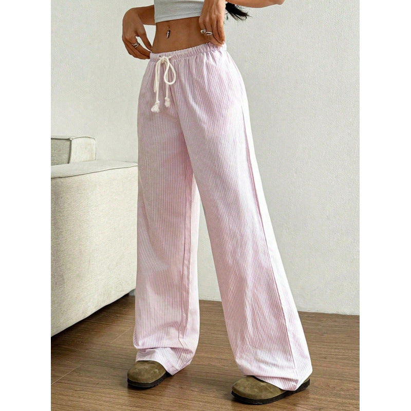 Damen Weit geschnittene Cordhose mit praktischen Eingrifftaschen EB