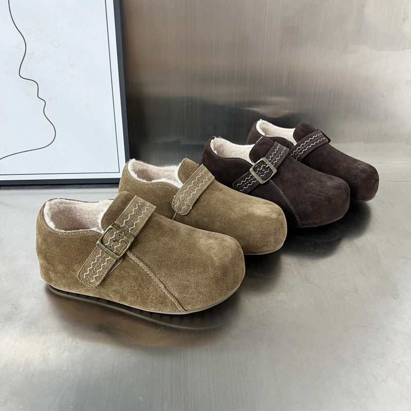 Damen Clogs mit weichem Innenfutter und praktischem Riemenverschluss EB