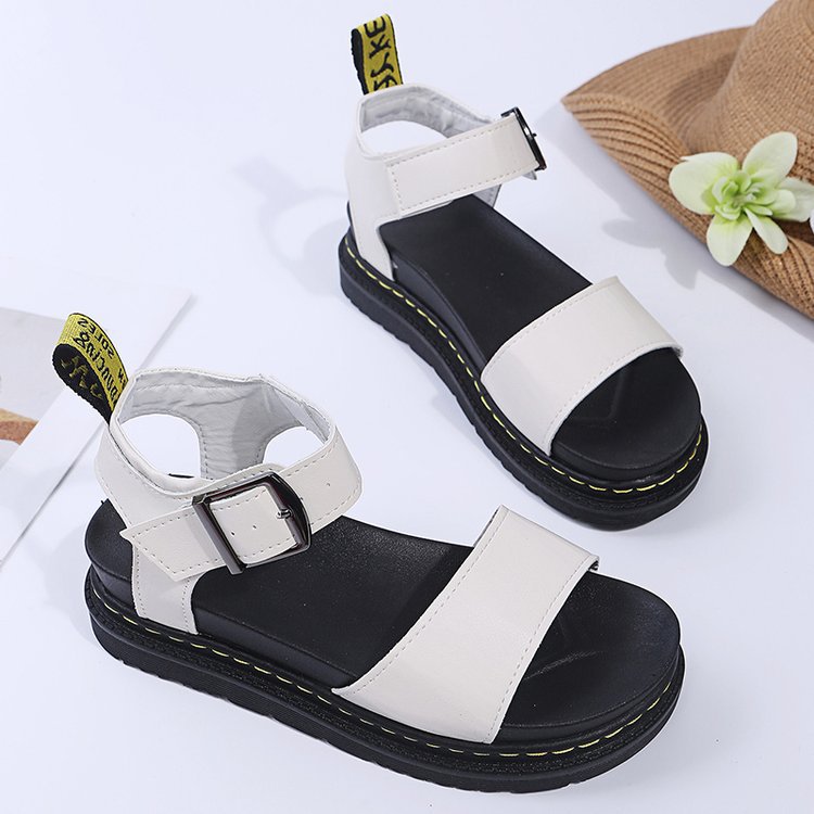 Damen Riemensandalen mit ergonomischem Fußbett und verstellbarem Schnallenverschluss EB
