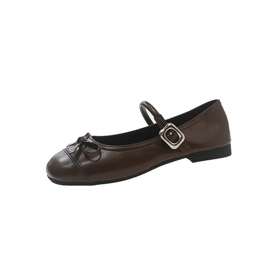 Damen Ballerinas mit zarter Spitzenapplikation und elegantem Riemen EB