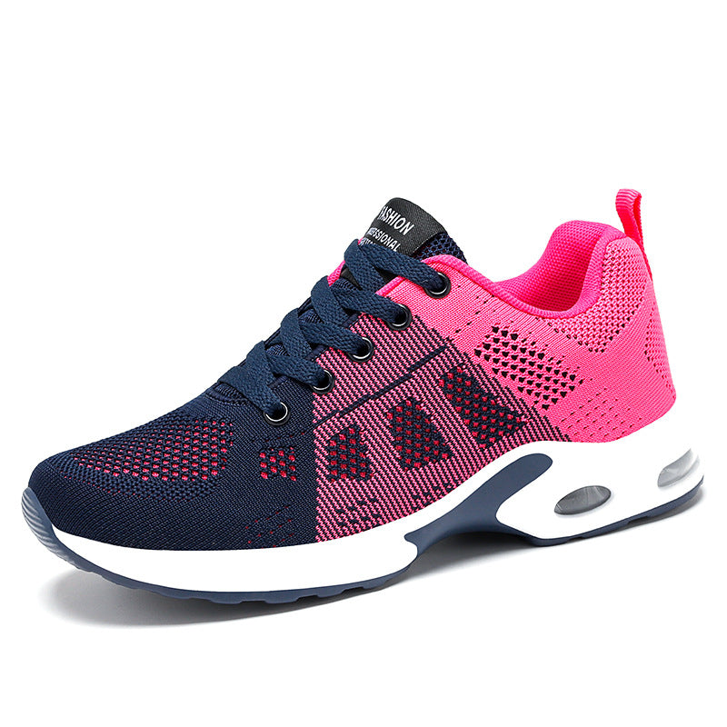 Damen Atmungsaktive Sportschuhe mit dämpfender Sohle und elastischem Obermaterial EB