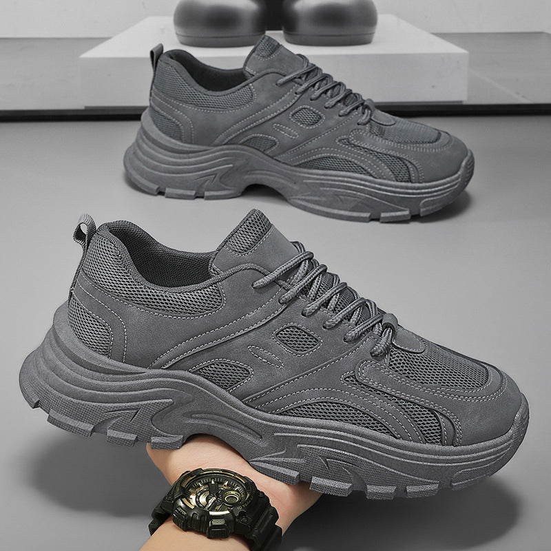 Damen Komfortable Sneakers mit atmungsaktiver Mesh-Konstruktion und stabiler Sohle EB