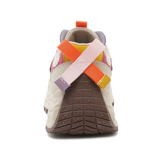 Damen Sportliche High-Top Sneakers mit atmungsaktiver Mesh-Oberfläche und rutschfester Sohle EB