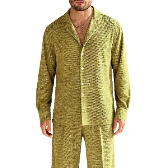 Herren modisches Lounge-Set aus atmungsaktivem Material EB