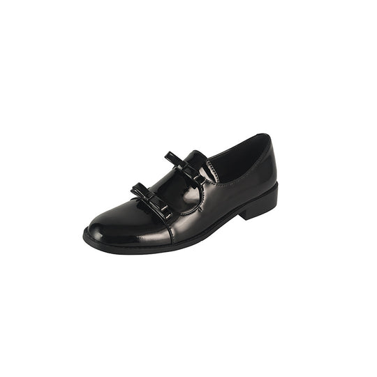 Damen elegante Schnürschuhe mit dekorativen Schnallen von EB