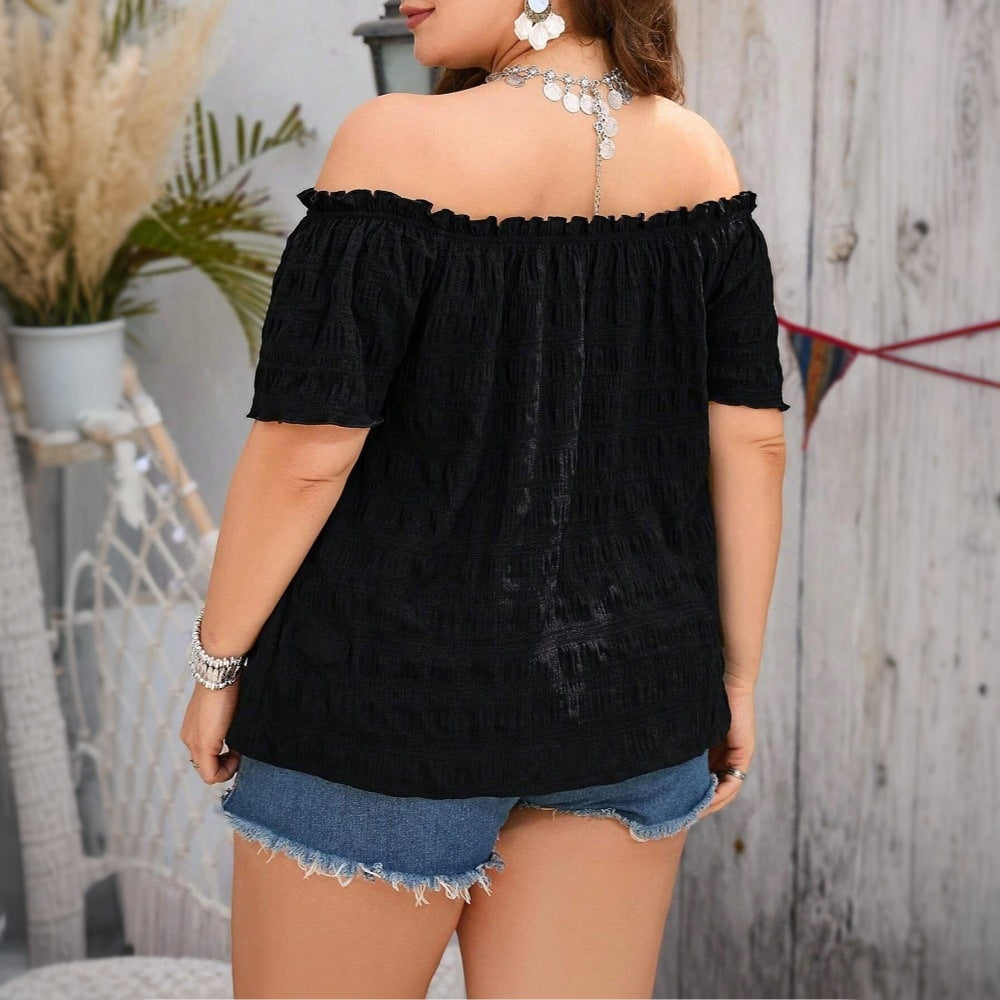 Damen Off-Shoulder Bluse EB
