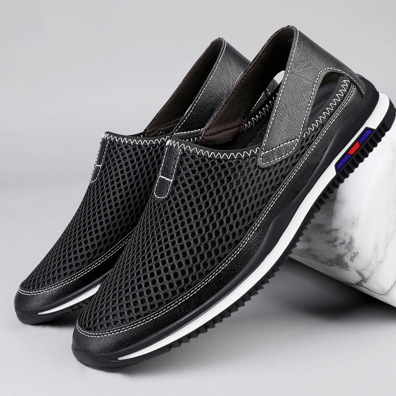 Damen Atmungsaktive Slip-On Schuhe mit flexibler Laufsohle EB