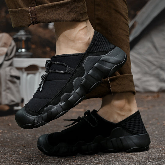 Damen Bequeme Freizeit-Schuhe mit elastischen Schnürsenkeln EB
