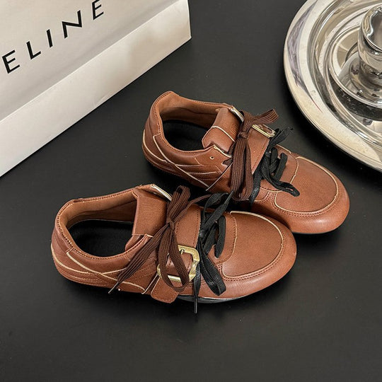 Damen modische Sneaker mit elastischem Schnürsystem und komfortabler Polsterung EB