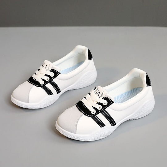 Damen sportliche Freizeitsneaker mit atmungsaktiver Oberfläche und rutschfester Sohle EB