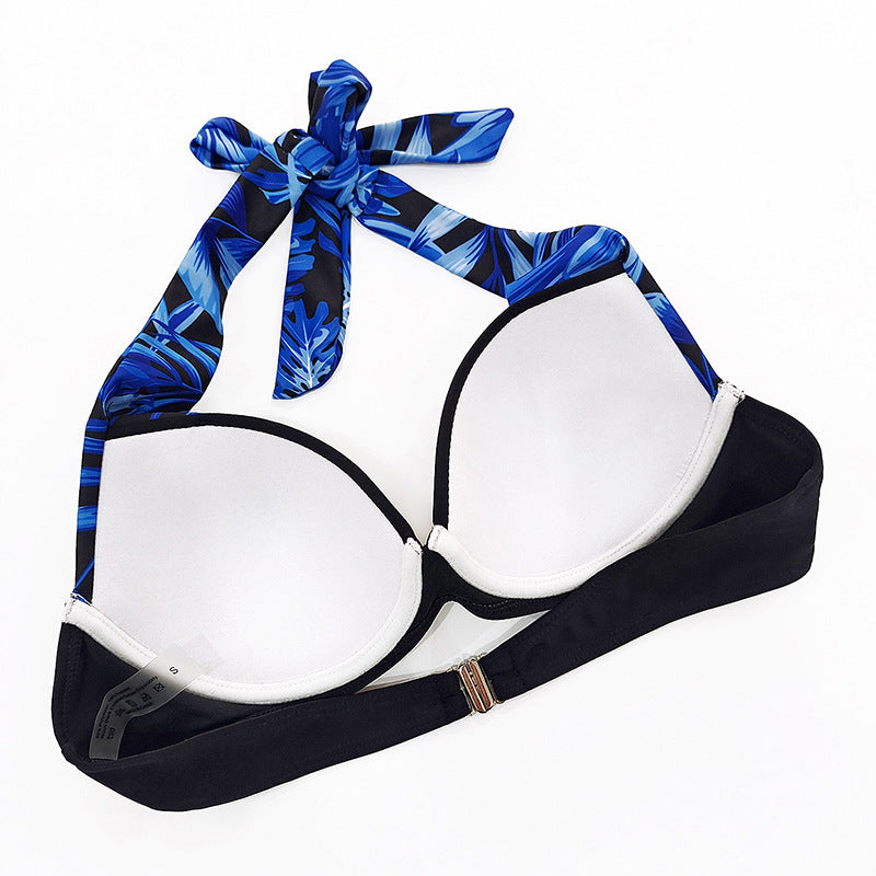 Damen Hochtaillierter Bikini mit gepolstertem Oberteil EB