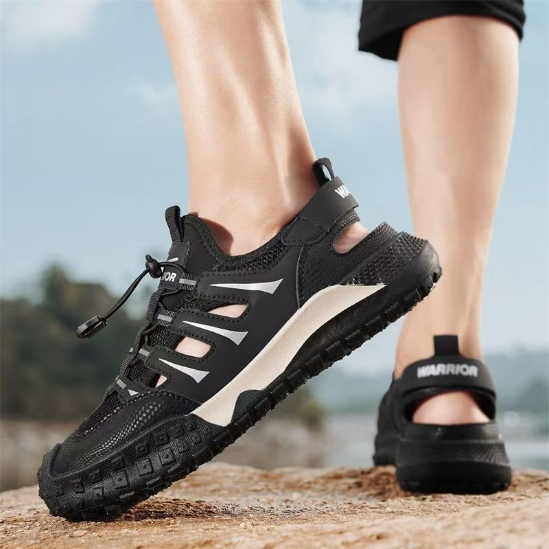 Damen Sportliche Outdoor-Sandalen mit atembraumsaktivem Obermaterial und rutschfester Sohle EB