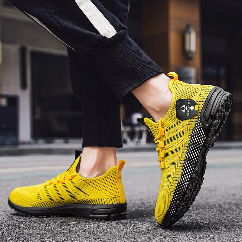 Damen Sportliche Netzsneaker mit flexibler Sohle und atmungsaktiver Struktur EB