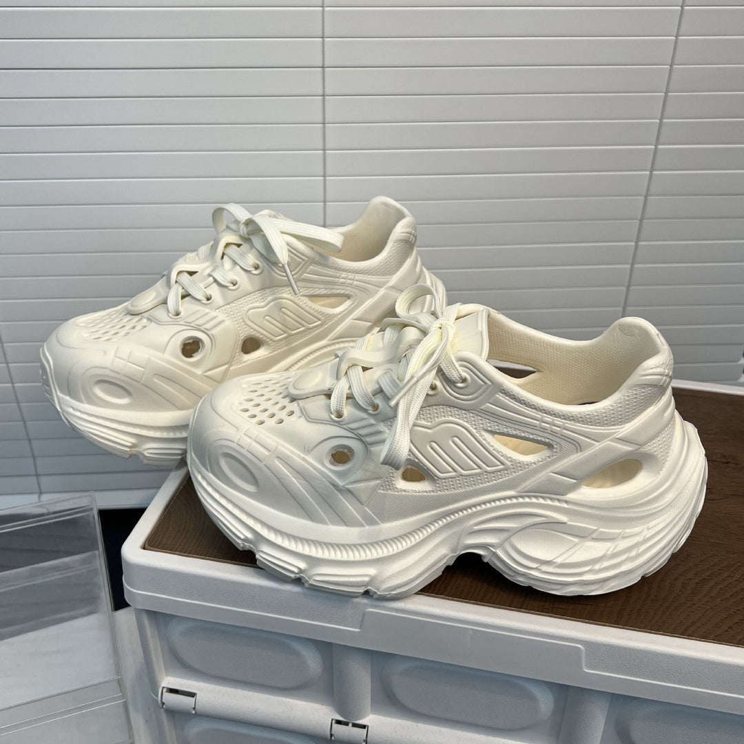 Damen sportliche High-Performance Sneakers mit atmungsaktiver Netzstruktur EB