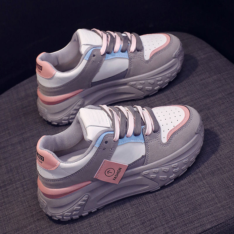 Damen Sportliche Sneakers mit modernem Design und dämpfender Laufsohle EB