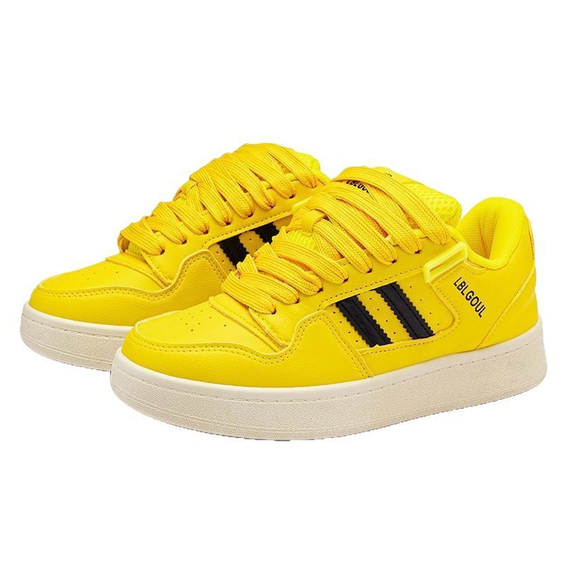 Damen Sportliche Sneakers im Retro-Look mit farblichen Akzenten EB