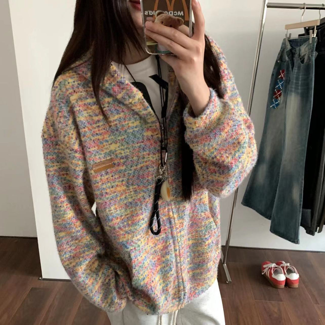 Damen Luftpufferjacke mit praktischem Reißverschluss und seitlichen Taschen EB