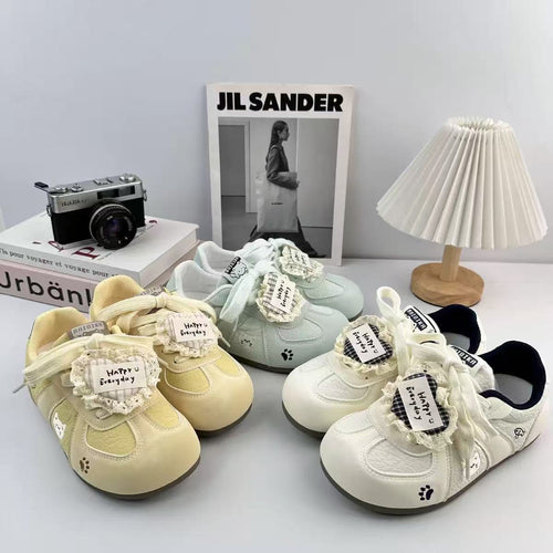 Damen Sneakers mit verspieltem Tierdesign und bequemer Sohle EB