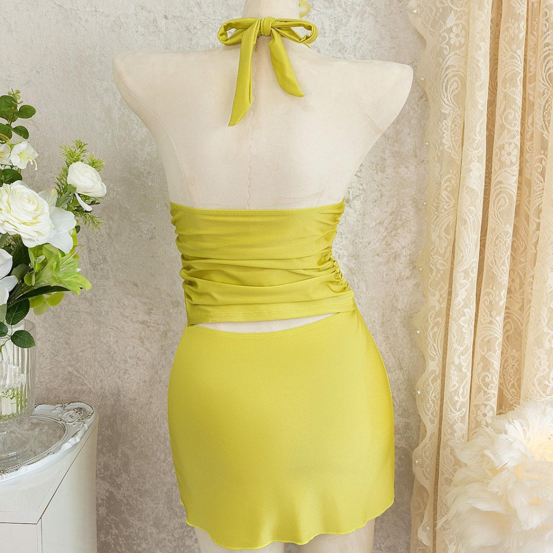 Damen Tankini mit modischem Röcken EB