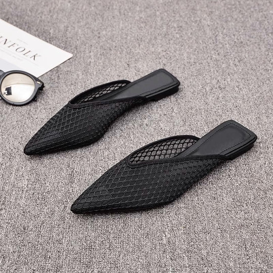 Damen spitze Mules mit Netzdesign EB