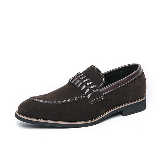 Damen elegante Mokassins mit modischem Riemen EB