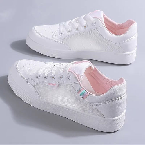 Damen Sportliche Sneaker mit atmungsaktiver Obermaterialstruktur EB