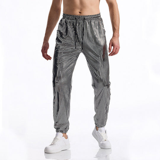 Herren Bequeme Sporthose mit elastischem Bund und trendigem Design EB