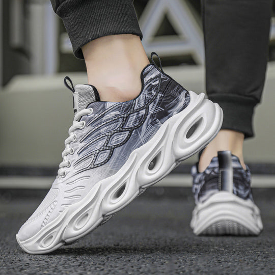 Damen Sportliche Laufschuhe mit innovativer Mesh-Oberfläche und dämpfender Sohle EB