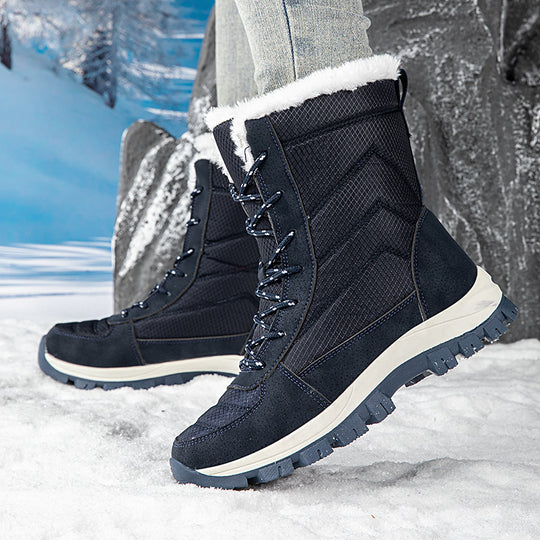 Damen Winterstiefel mit rutschfester Sohle und isolierendem Innenfutter EB