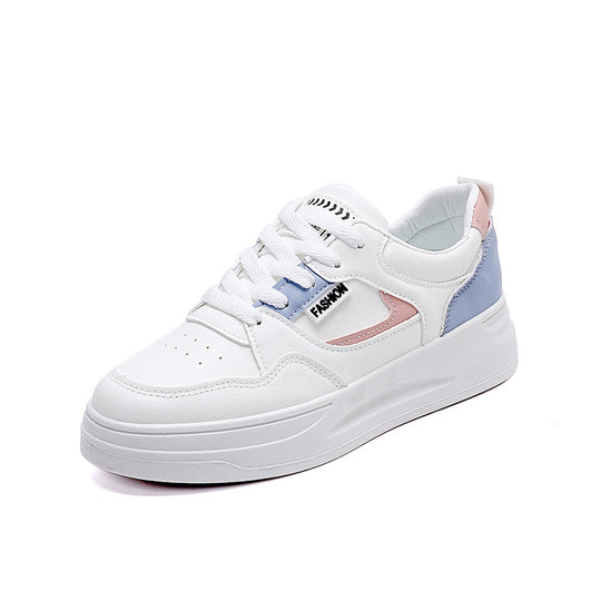 Damen Sneakers mit hochgezogener Sohle und modischem Design EB