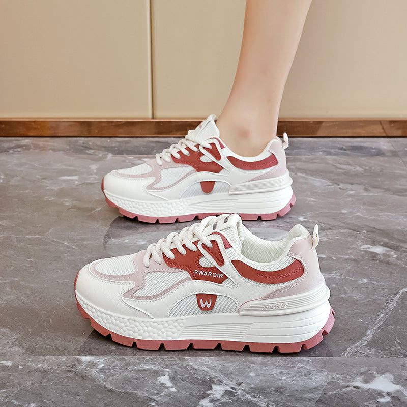 Damen Sportliche Sneakers mit atmungsaktivem Obermaterial und komfortabler Dämpfung EB