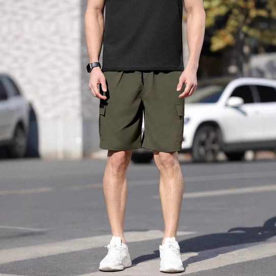 Herren Cargo-Shorts mit praktischen Seitentaschen und stylishem Design EB