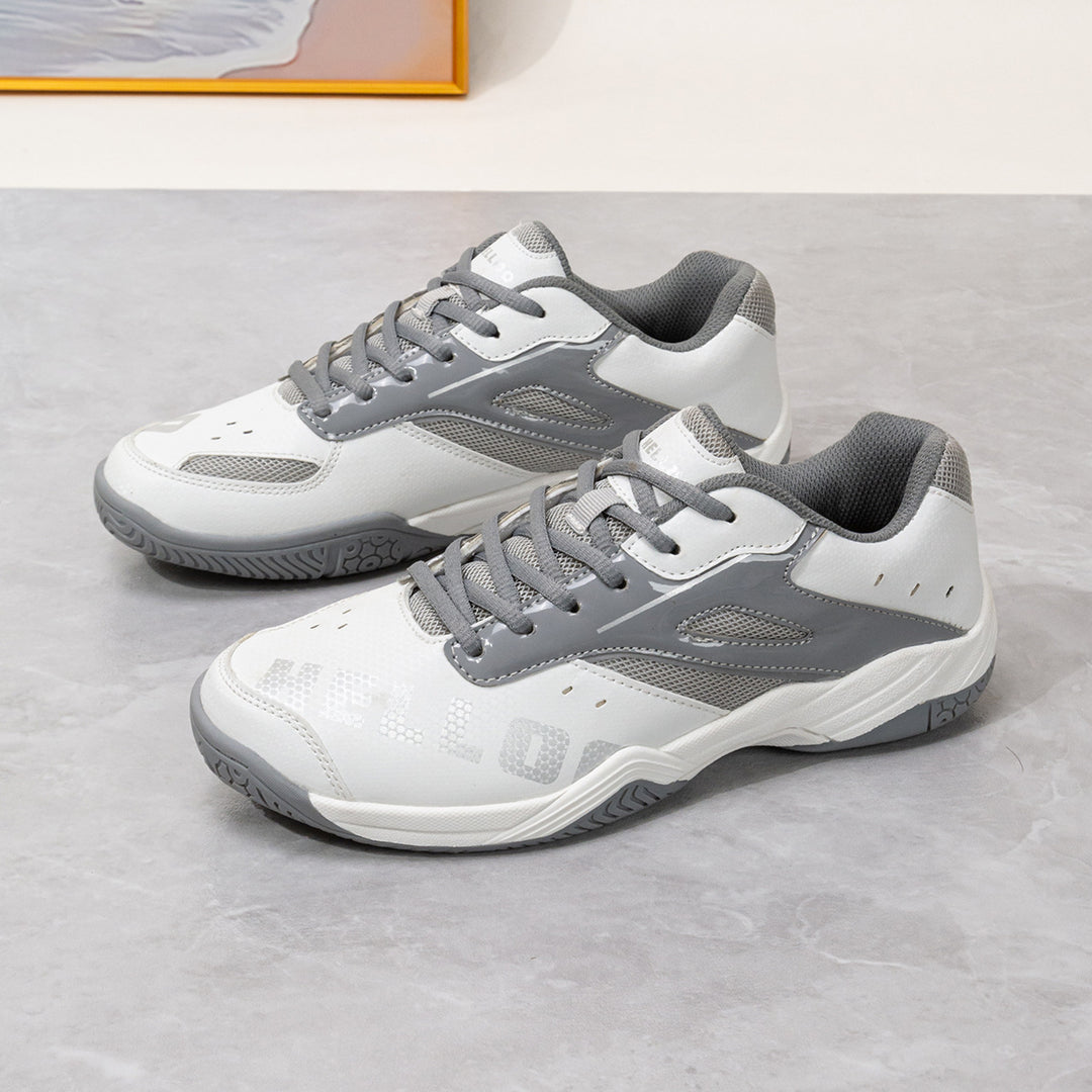 Unisex nan leichte atmungsaktive Indoor-Tennisschuhe mit stoßdämpfender Gummisohle EB