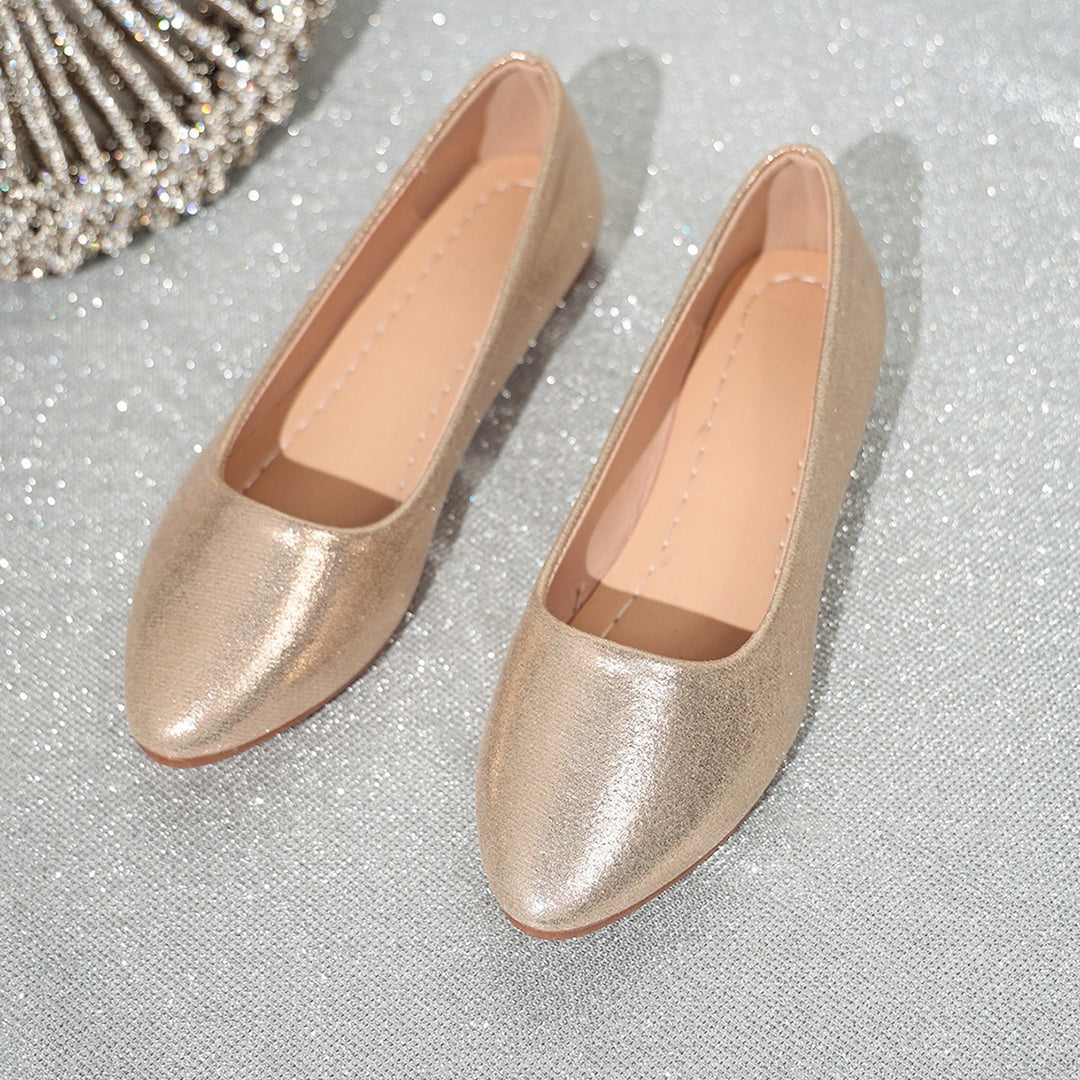 Damen Funkelnde und elegante Ballerinas EB