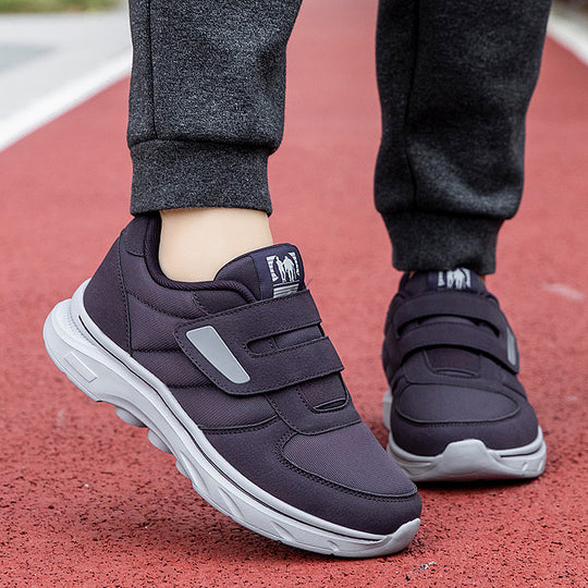 Damen Sportliche Velcro Sneakers mit dämpfender Sohle EB