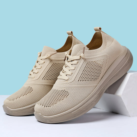 Damen Sportliche Freizeitschuhe mit atmungsaktivem Obermaterial und flexiblem Sohlenkomfort EB