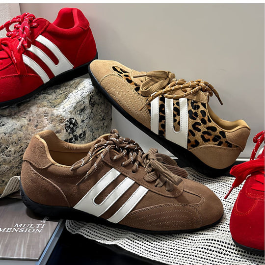 Damen Komfortable Sportliche Sneaker mit atmungsaktivem Obermaterial EB