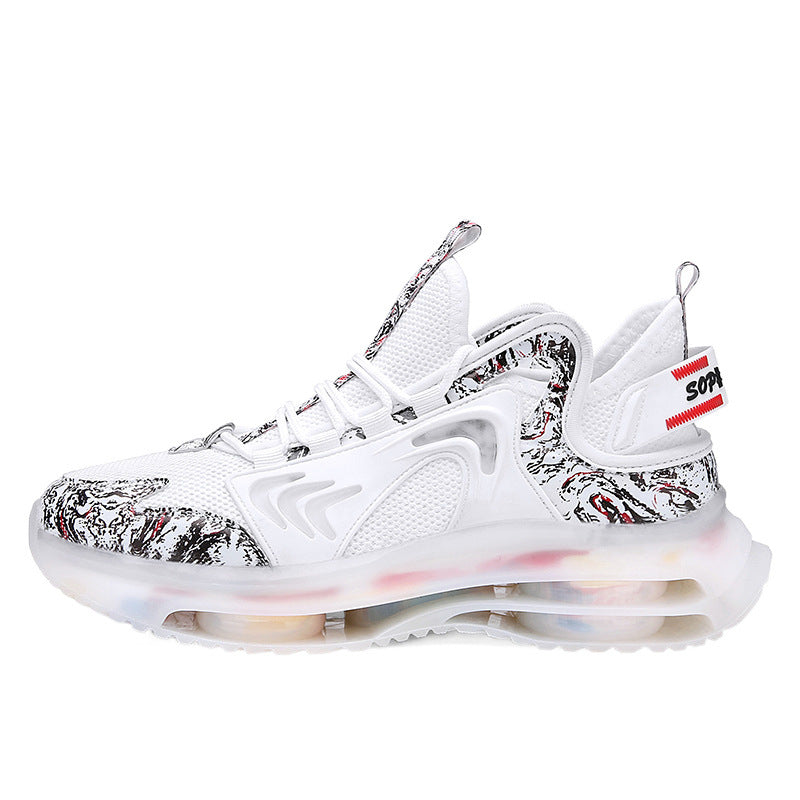 Damen Sportliche Sneaker mit atmungsaktiver Mesh-Oberfläche und innovativem Dämpfungssystem EB