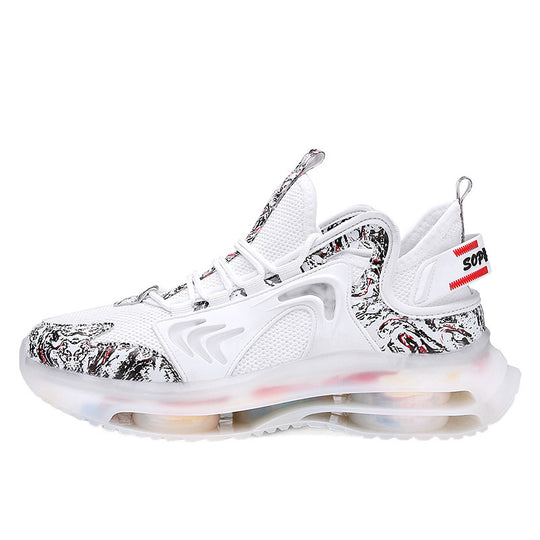 Damen Sportliche Sneaker mit atmungsaktiver Mesh-Oberfläche und innovativem Dämpfungssystem EB