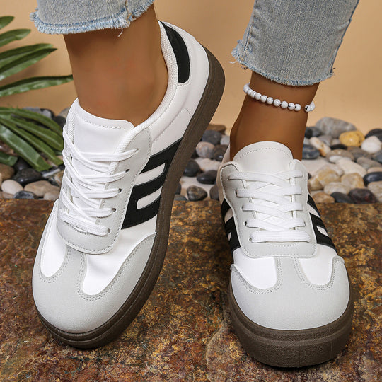 Damen Sneakers mit gepolsterter Sohle und modischem Design EB