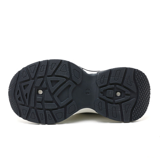 Damen Sportliche Sneakers mit atmungsaktiver Mesh-Oberfläche und stoßdämpfender Laufsohle EB