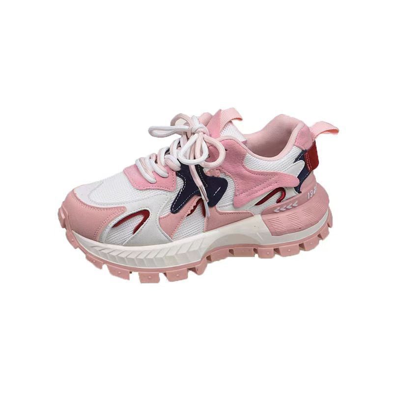 Damen Sportliche Sneakers mit dämpfender Sohle und atmungsaktivem Obermaterial EB