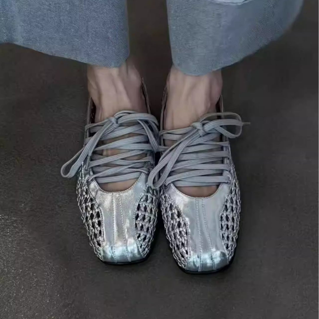 Damen Atmungsaktive Sneakers mit luftiger Netzstruktur und flexibler Sohle EB
