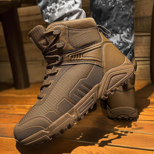 Herren Tactical Stiefel mit robuster Sohle und atmungsaktivem Obermaterial EB