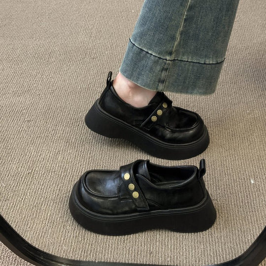 Damen modische Slide-On Clogs mit elastischem Riemen und robustem Sohlenprofil EB
