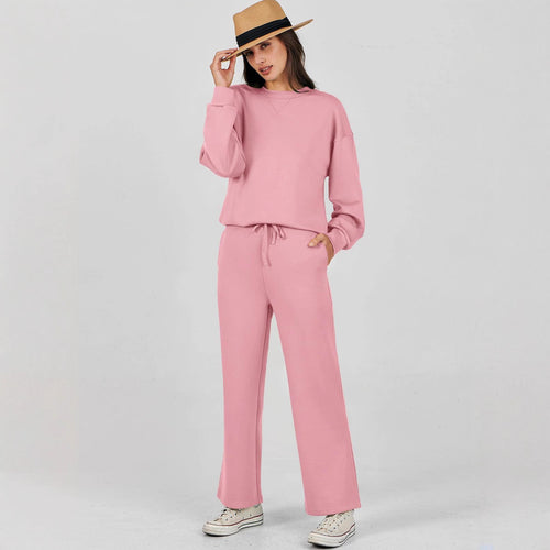 Damen entspannten Komfort Sweatset EB