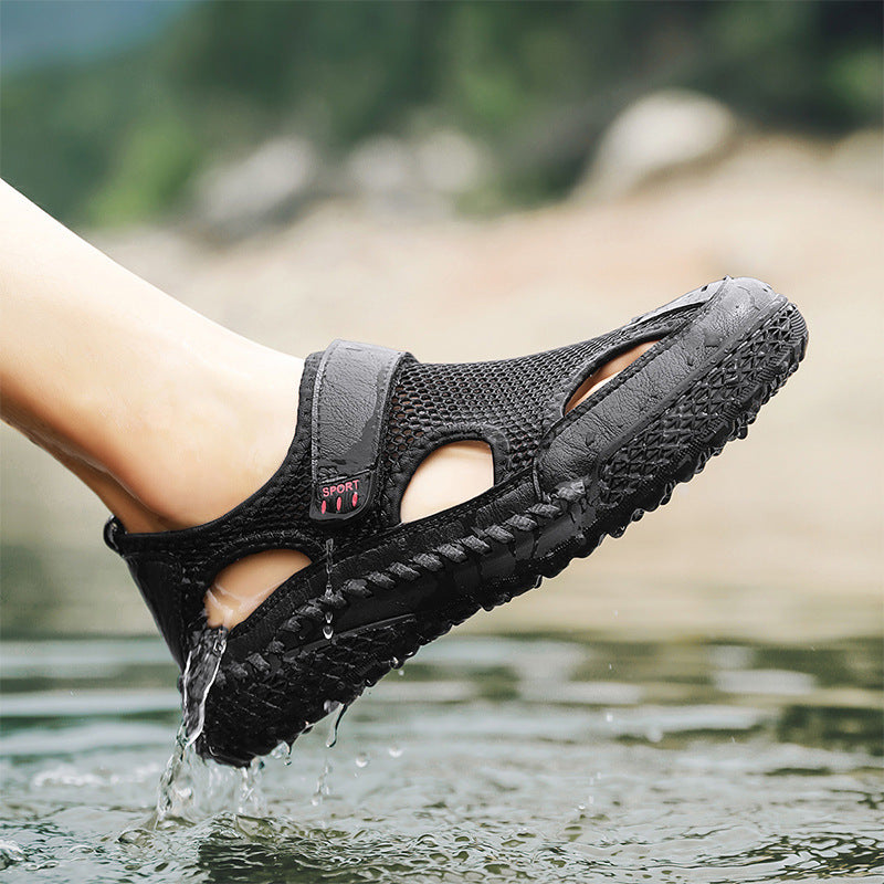 Herren Sportliche Freizeitsandalen mit atmungsaktivem Obermaterial EB