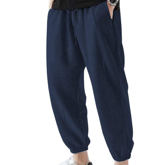 Herren Jogginghose aus atmungsaktivem Material mit verstellbarem Bund EB